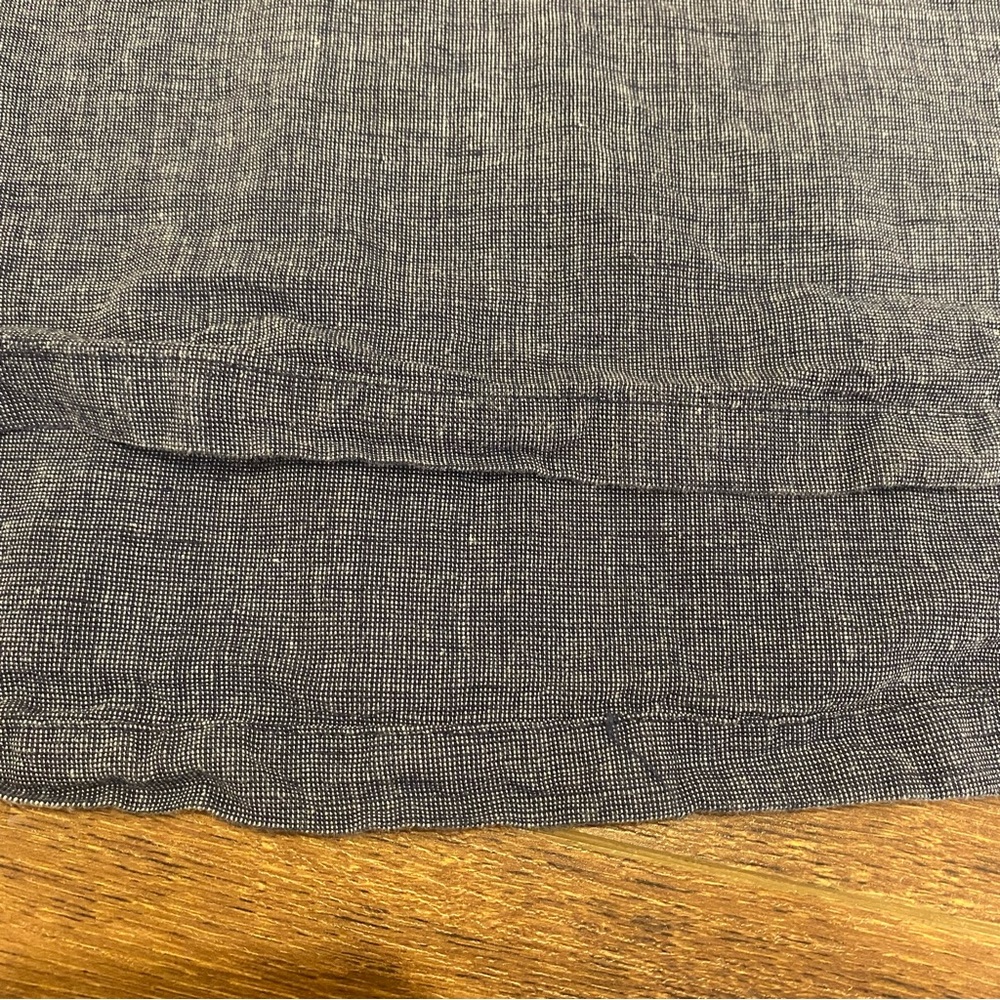 Ellen Tracy Linen blend sleeveless top - Picture 10 of 13